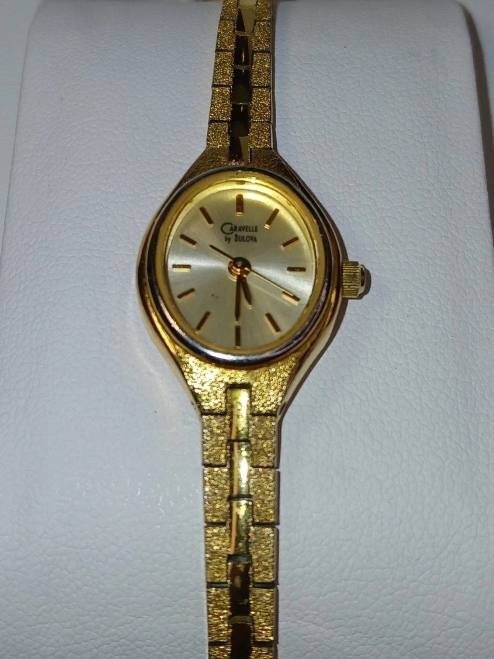 Vintage Gold-tone Caravelle by Bulova Women’s Watch Working New Battery